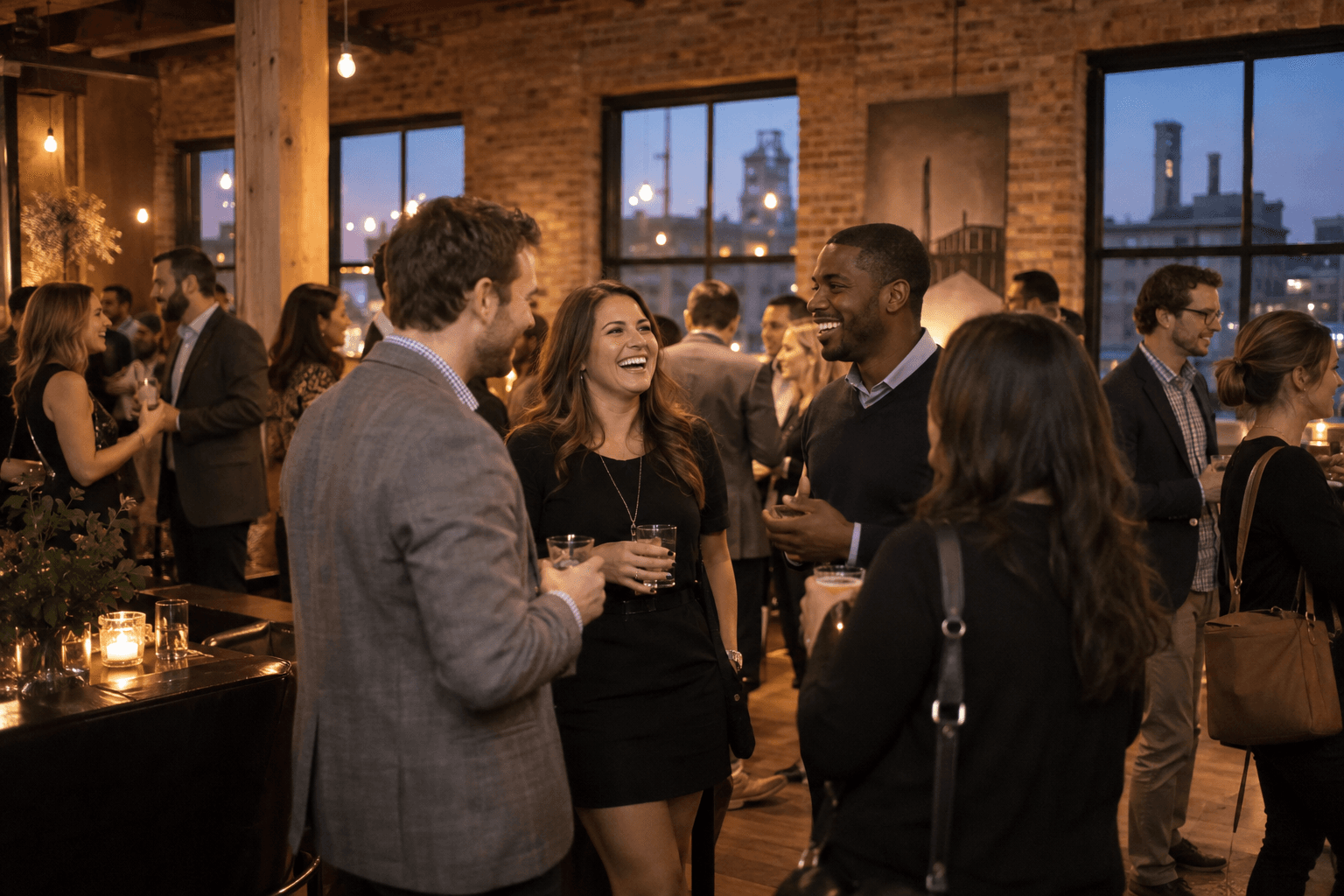 A community gathering