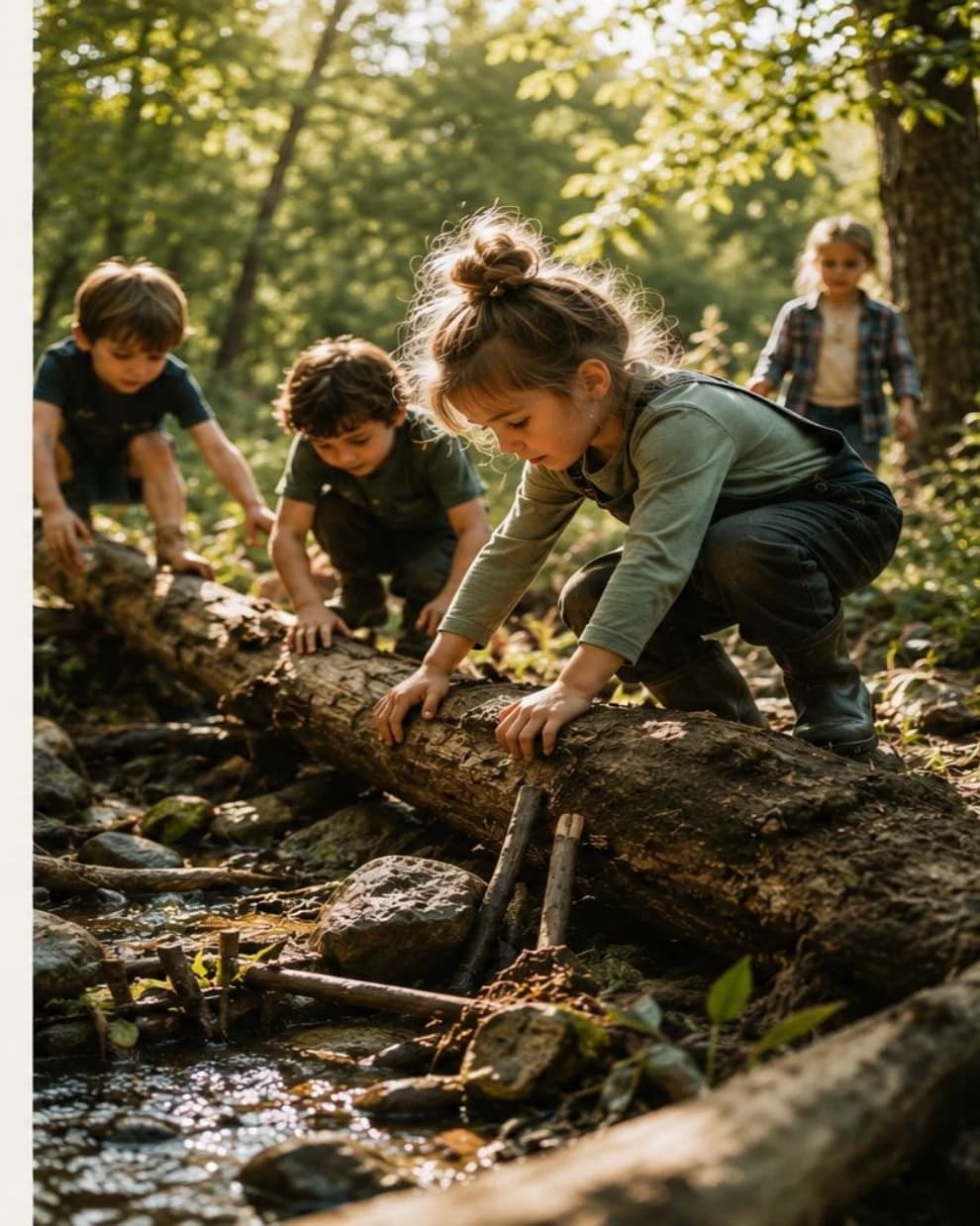 People participating in The Understory School